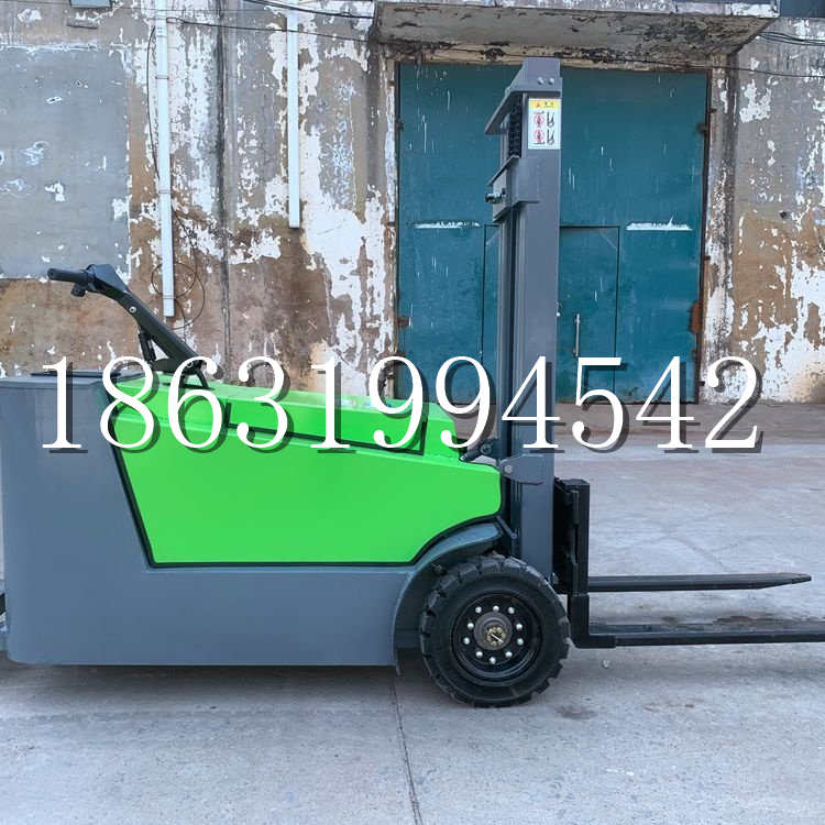 遂宁市小型电动叉车1吨2吨步行站驾式电瓶堆高充电装卸车液压升降车铲车